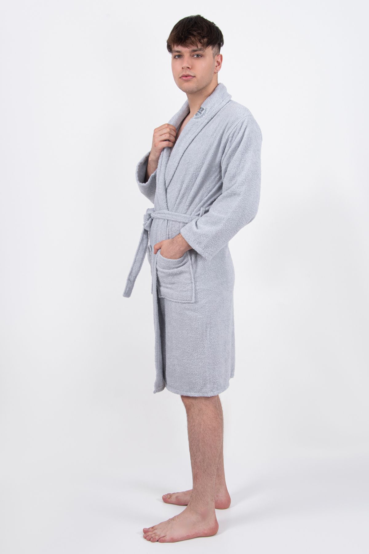 Lorateks-Arden Cotton Ultrasoft Bathrobe | Embroidered Bathrobe| Gift Bathrobe.. 1