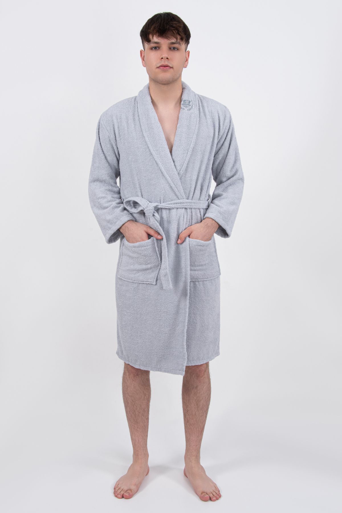 Lorateks-Arden Cotton Ultrasoft Bathrobe | Embroidered Bathrobe| Gift Bathrobe.. 4
