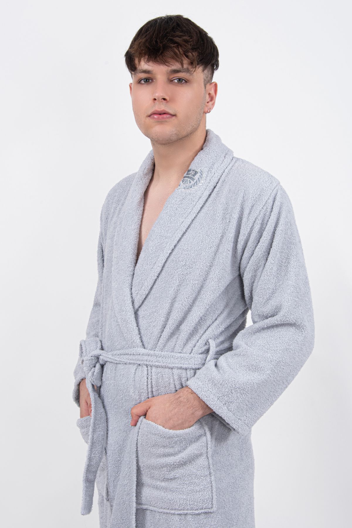 Lorateks-Arden Cotton Ultrasoft Bathrobe | Embroidered Bathrobe| Gift Bathrobe.. 3
