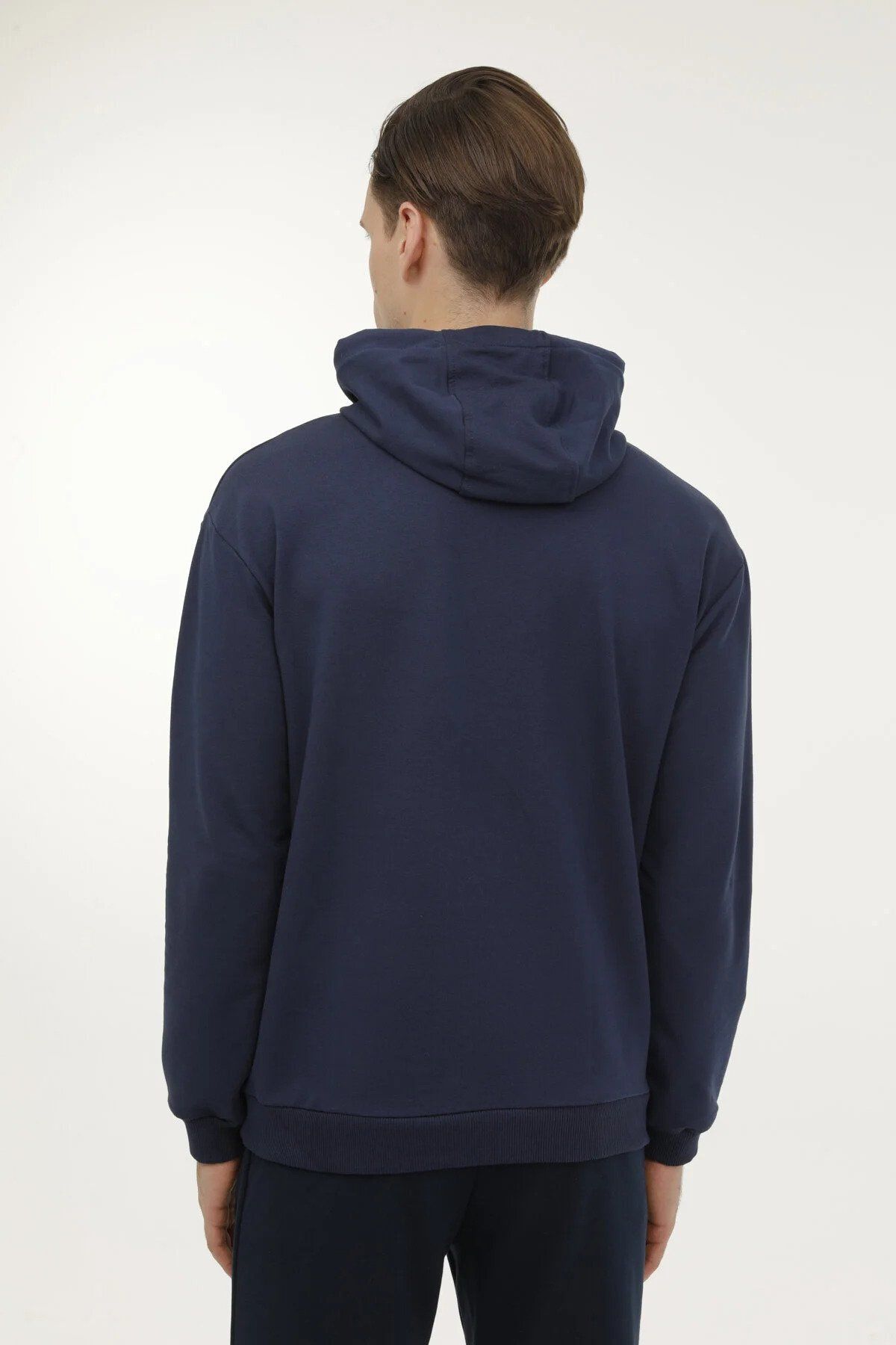 Lumberjack Men s Hooded Navy Blue Sweatshirt BASIC HOODIE 3PR