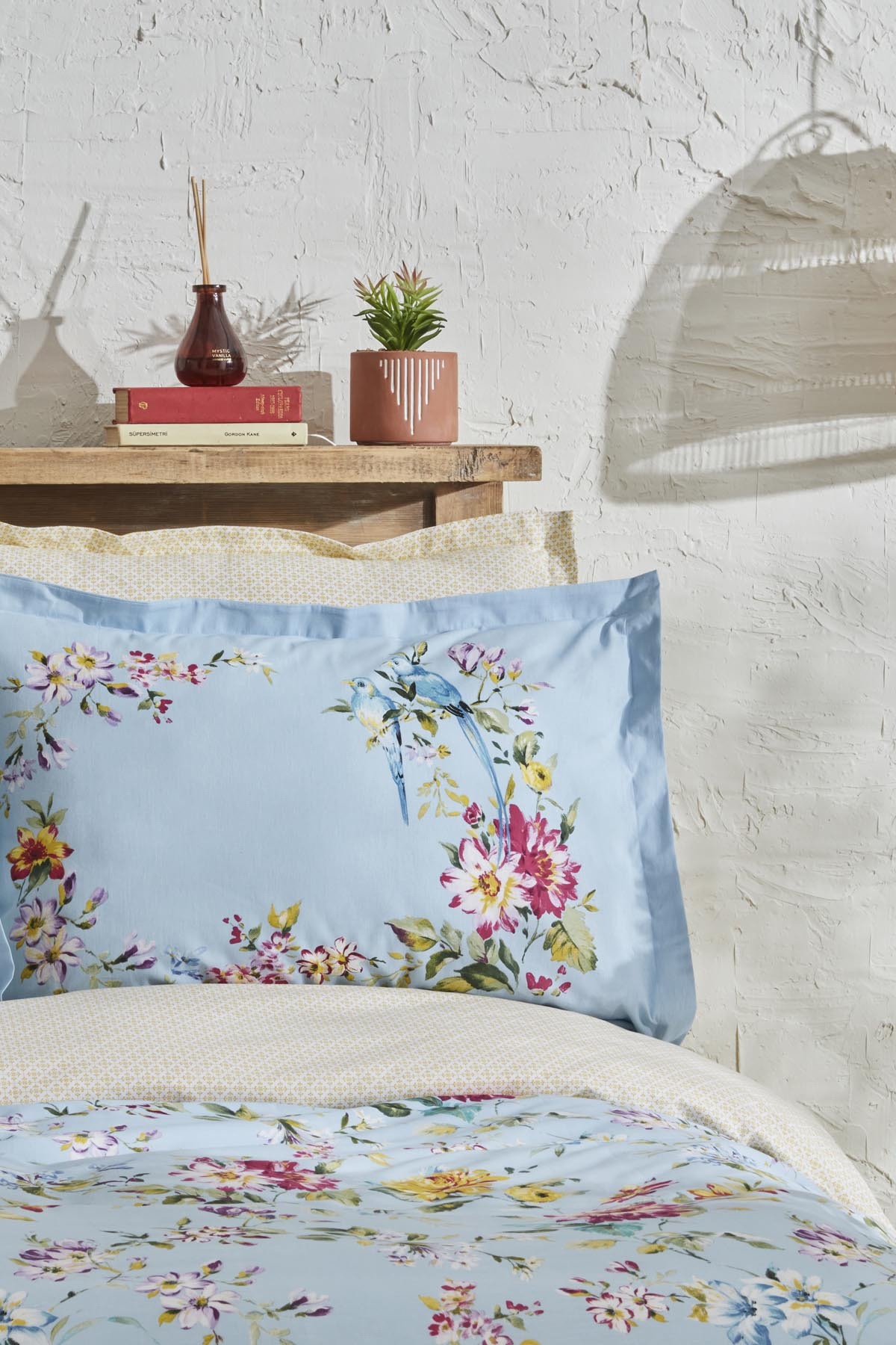 سرویس خواب  آبی Karaca Home | 200.22.05.0022 اورجینال - تصویر 5