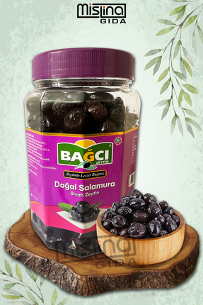 Bağcı Doğal Salamura Siyah Zeytin 700 gram