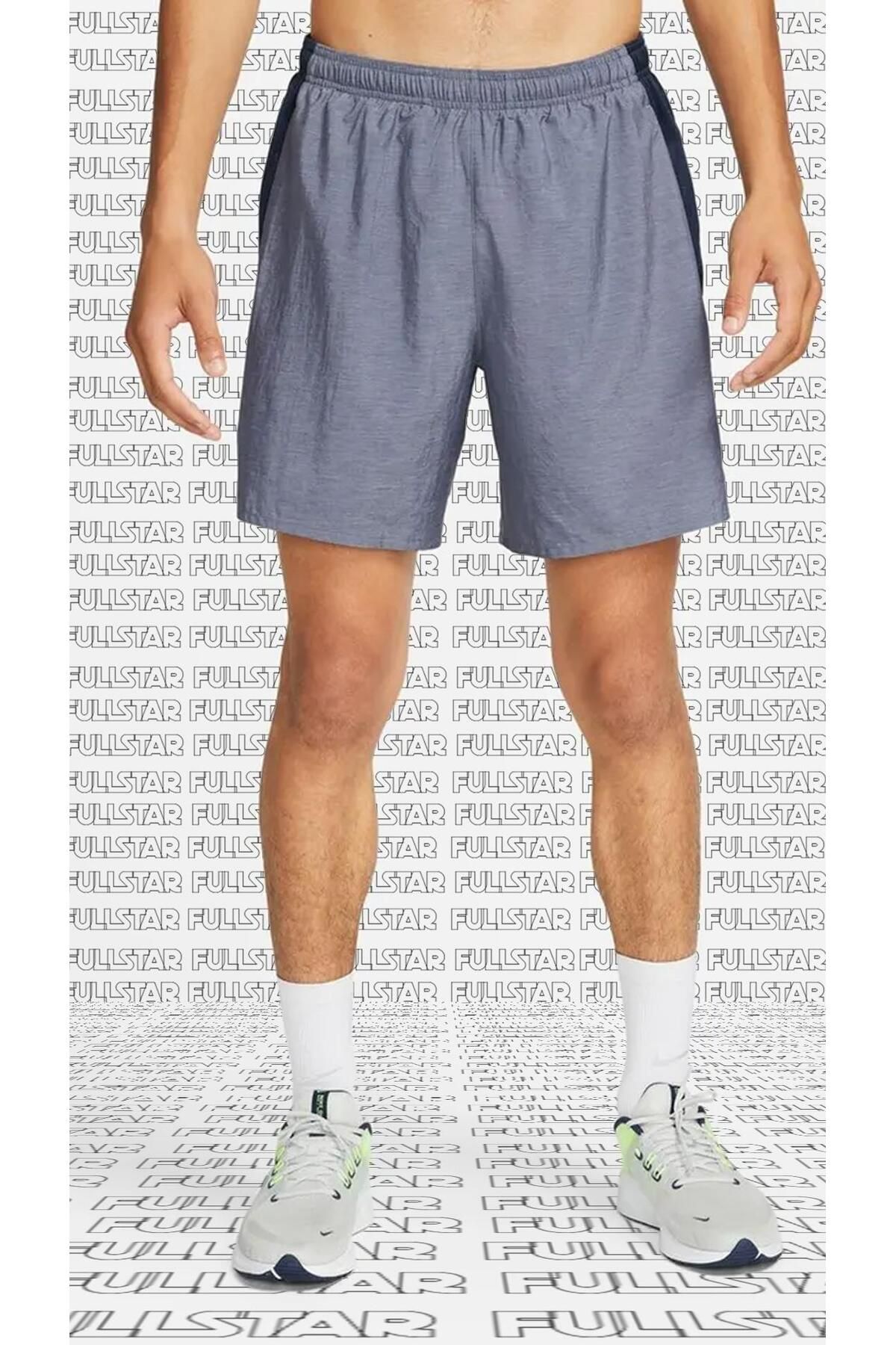 Nike Challenger 7 inch Running Short Slip Lined Blue Navy Blue