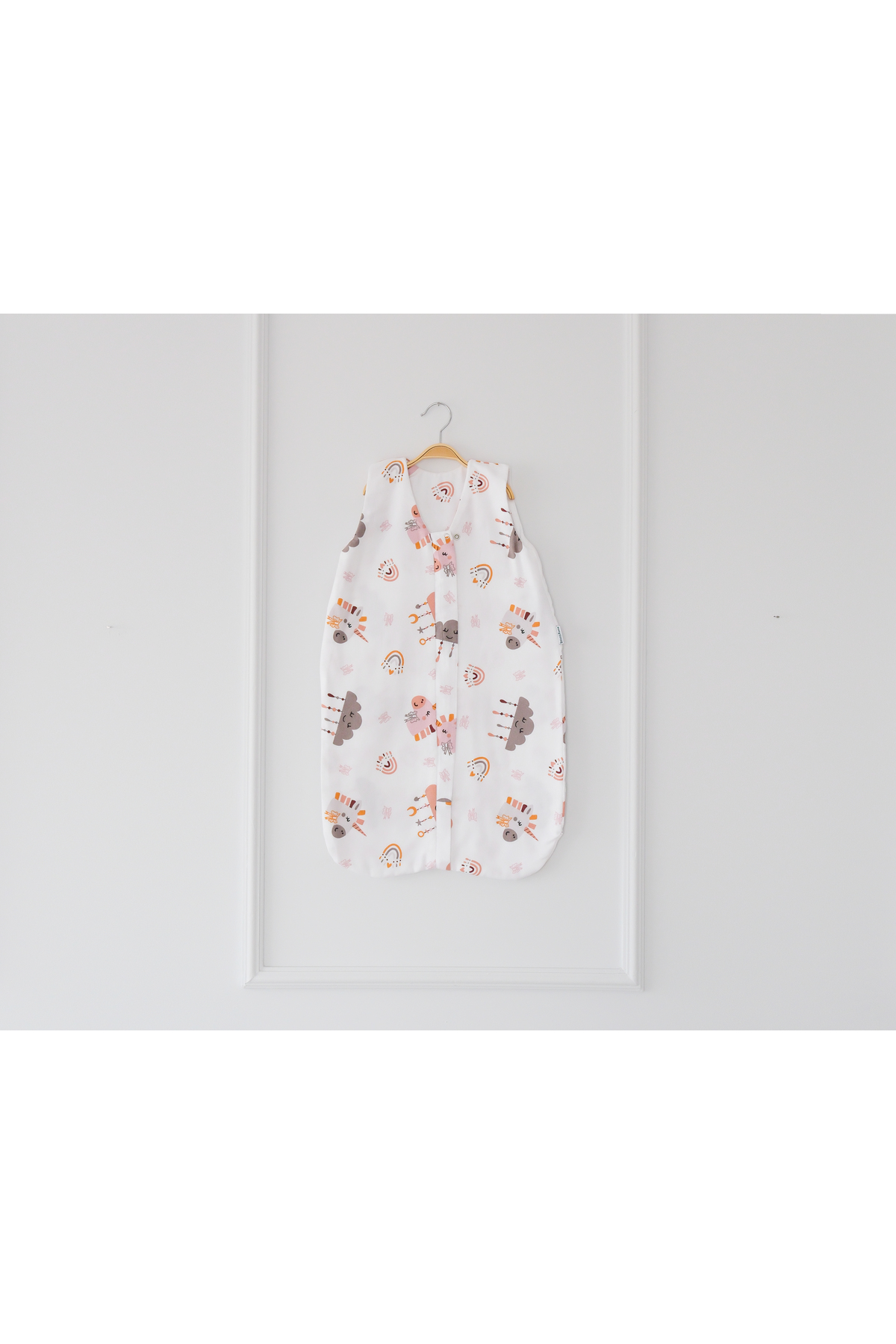 Winter Baby Bag Sleeping Bag 1 Tog Sleeveless Organic Cotton Children's Jumpsuit Newborn Jumpsuit