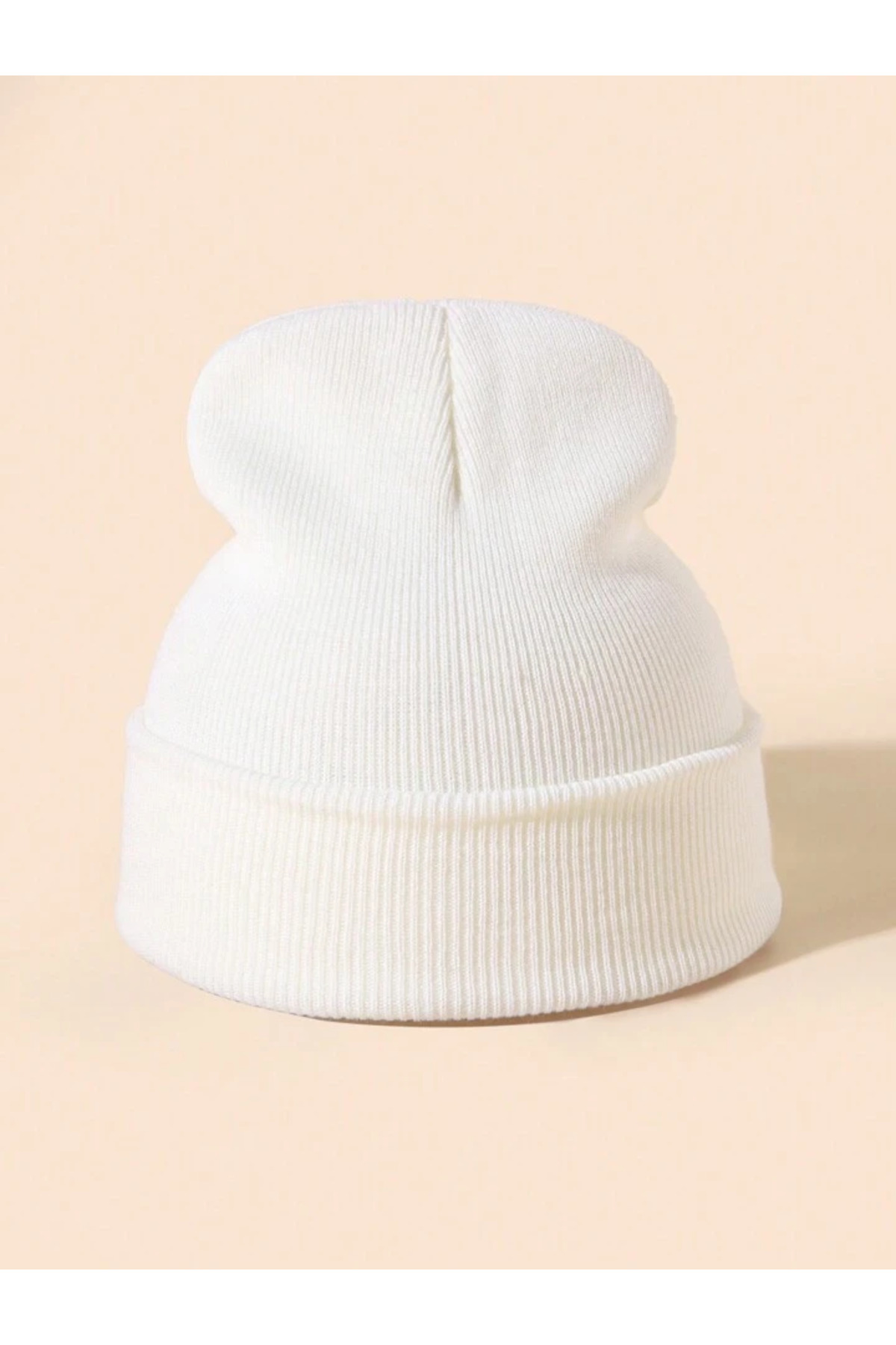 Eke Tekstil  Unisex Katlamalı Kışlık Örme Bere - Görsel 2