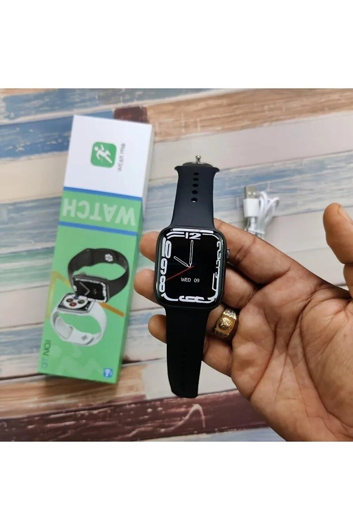 Watch 7 Max Dt7 No.1 I7 Smartwatch 2022 Siri Nfc Ip68 Suya Dayanıklı Kablosuz Şarj Akıllı Saat