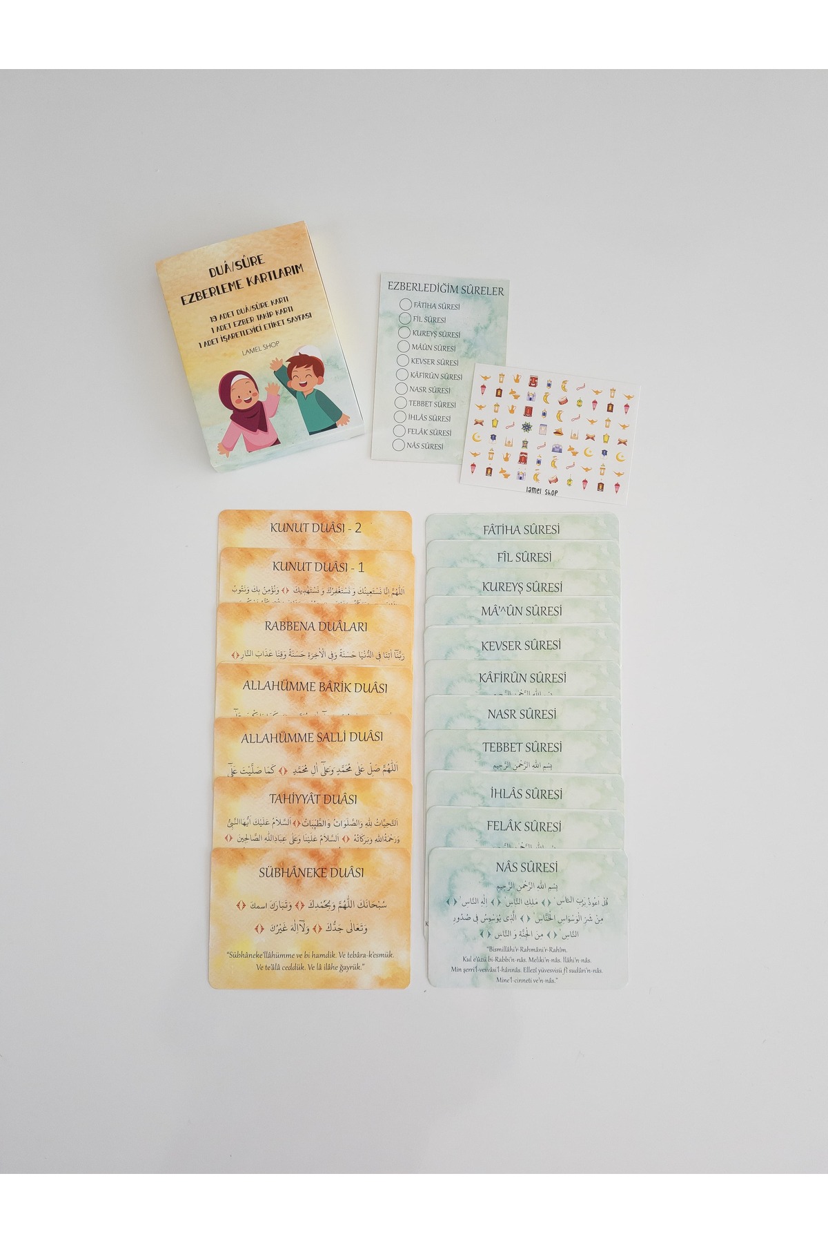 lamel shop Duâ/Sûre Ezberleme Kartlarım / Eğitici kartlar fotoğrafı 2 (önizleme)