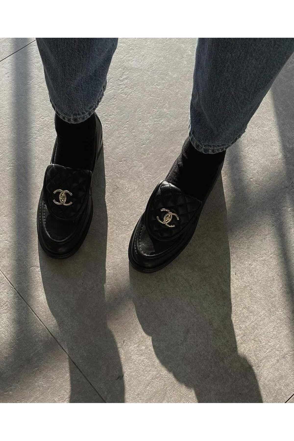 Chanel black sneakers 218 new arrivals