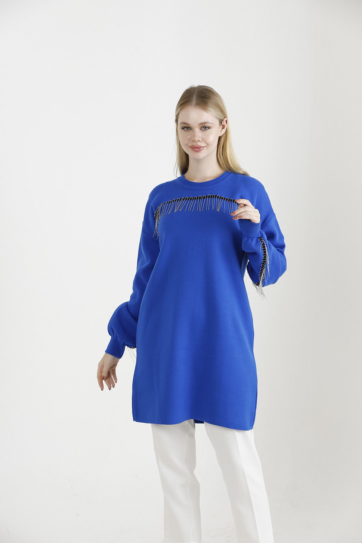 Blue life store bell jumper