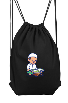 Leng Butik Kuran Okuyan Çocuk Spor Sırt Çantası bll4454