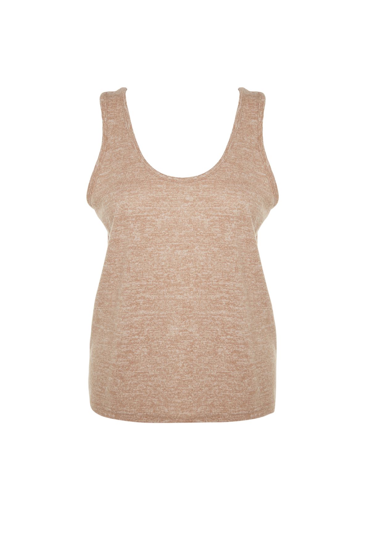 Trendyol Curve-Μπεζ Oversize Soft Plus Size Σετ 3 τεμαχίων - TBBAW24CP00022 8