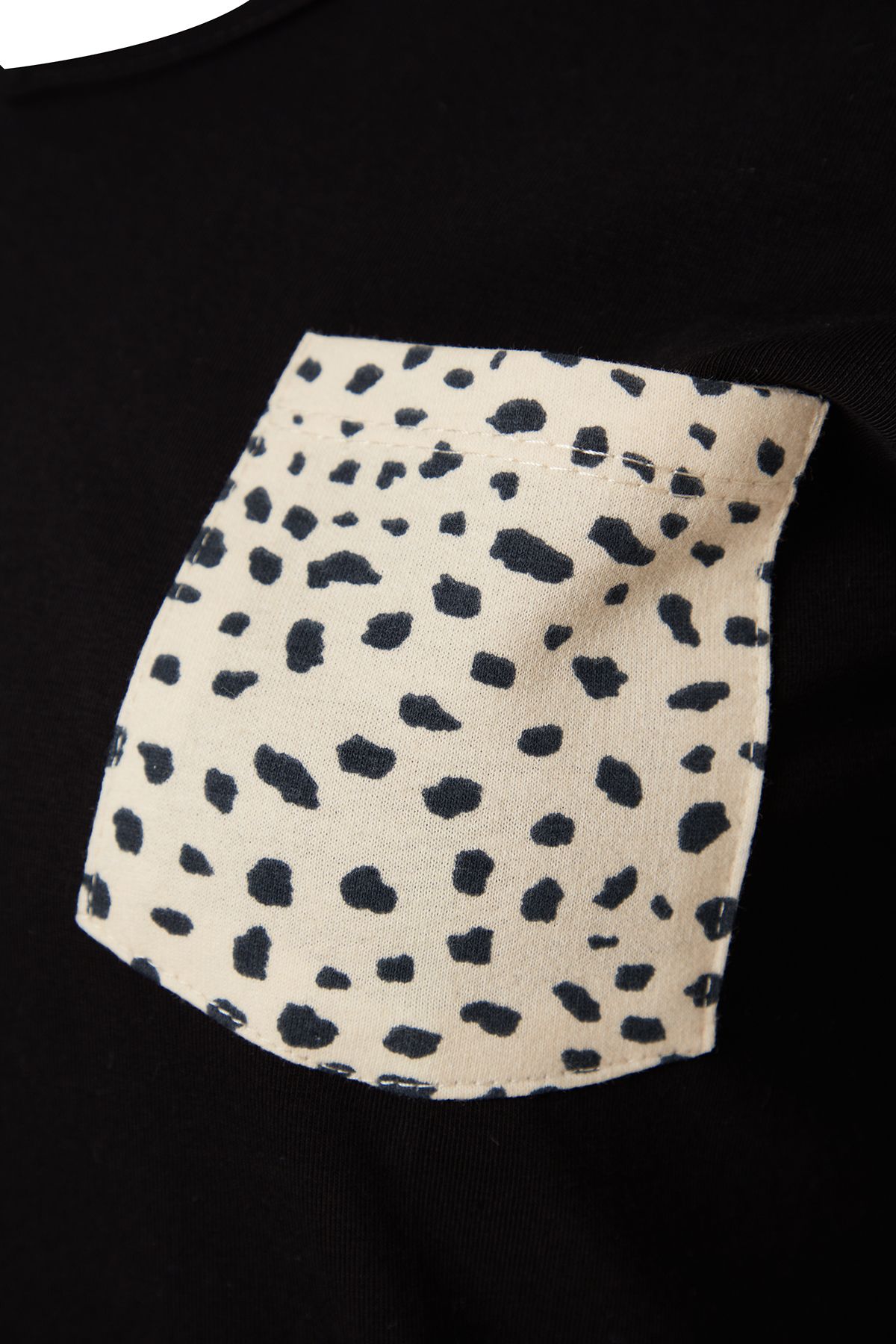 Trendyol Collection-Sada pyžama s leopardím vzorem, 100% bavlna, černá-vícebarevná Thmaw24Pt00209 9