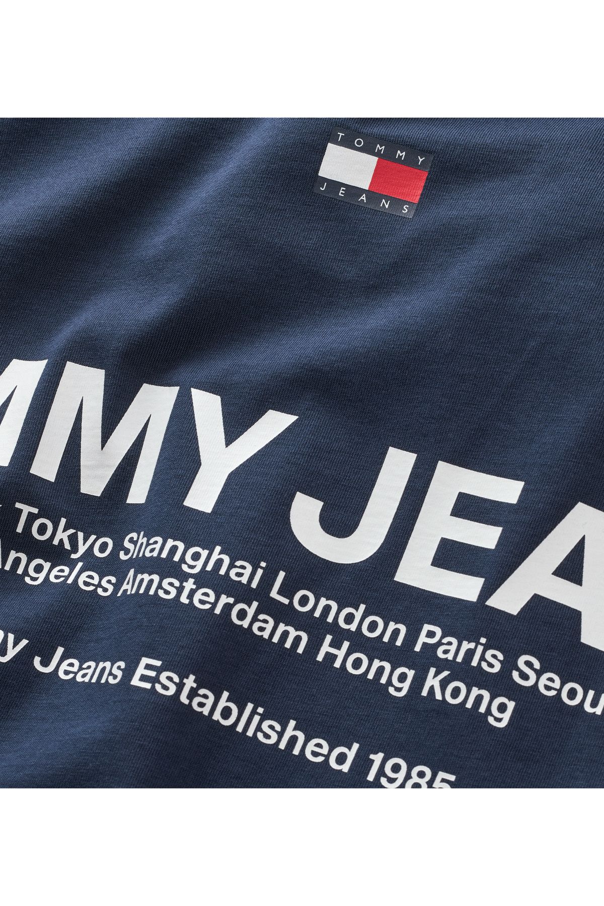 beliebte Wahl Tommy Hilfiger T-Shirt Herren Navy Twilight - Trendyol