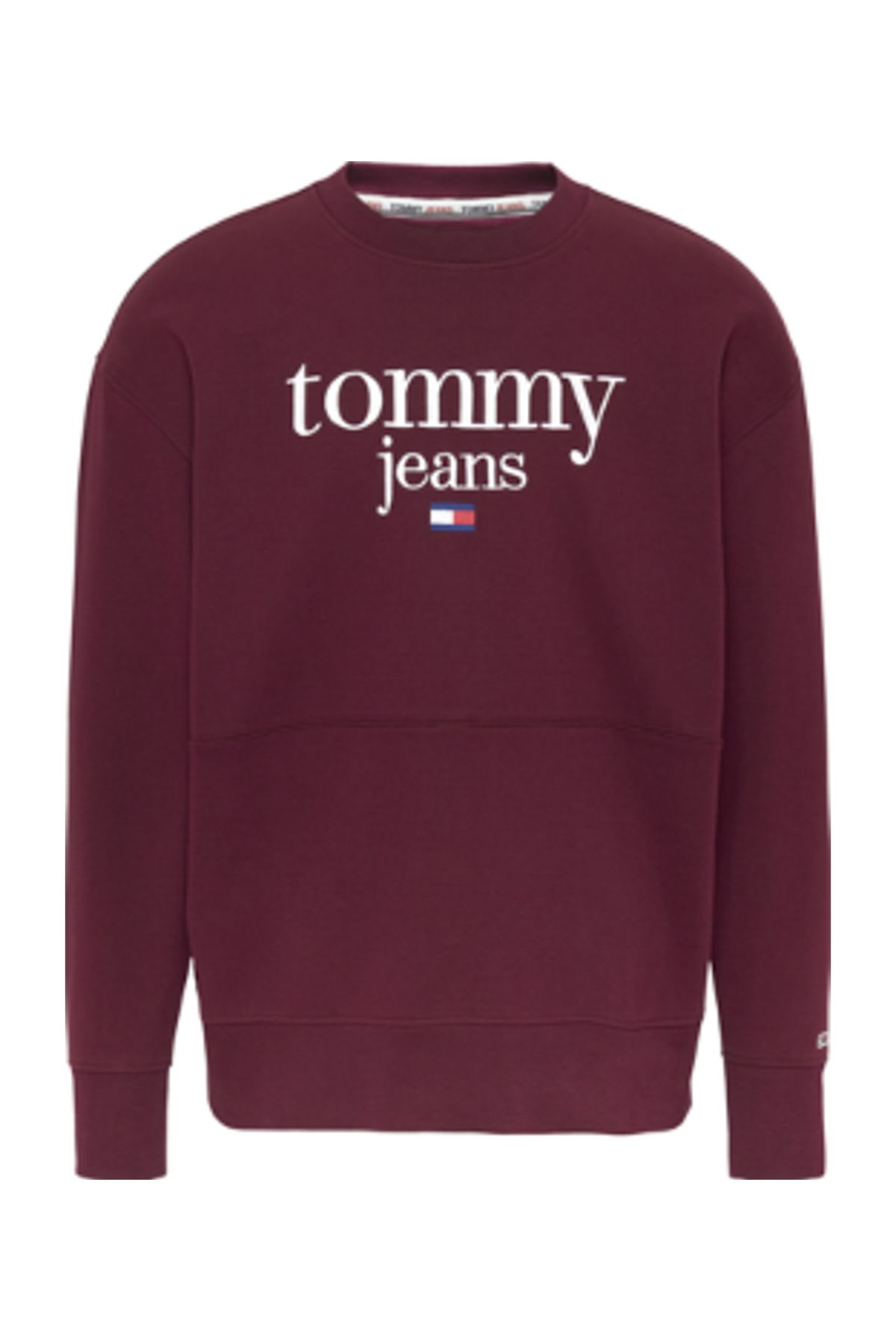 Tommy jeans hotsell sweatshirt red