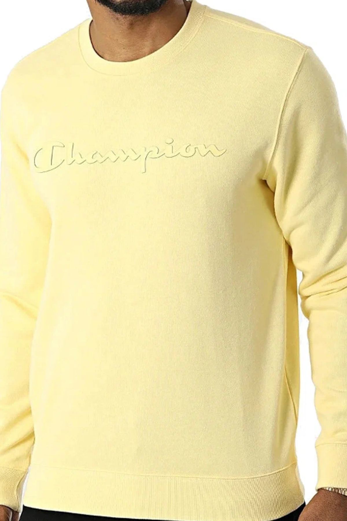 Champion long sleeve hot sale yellow