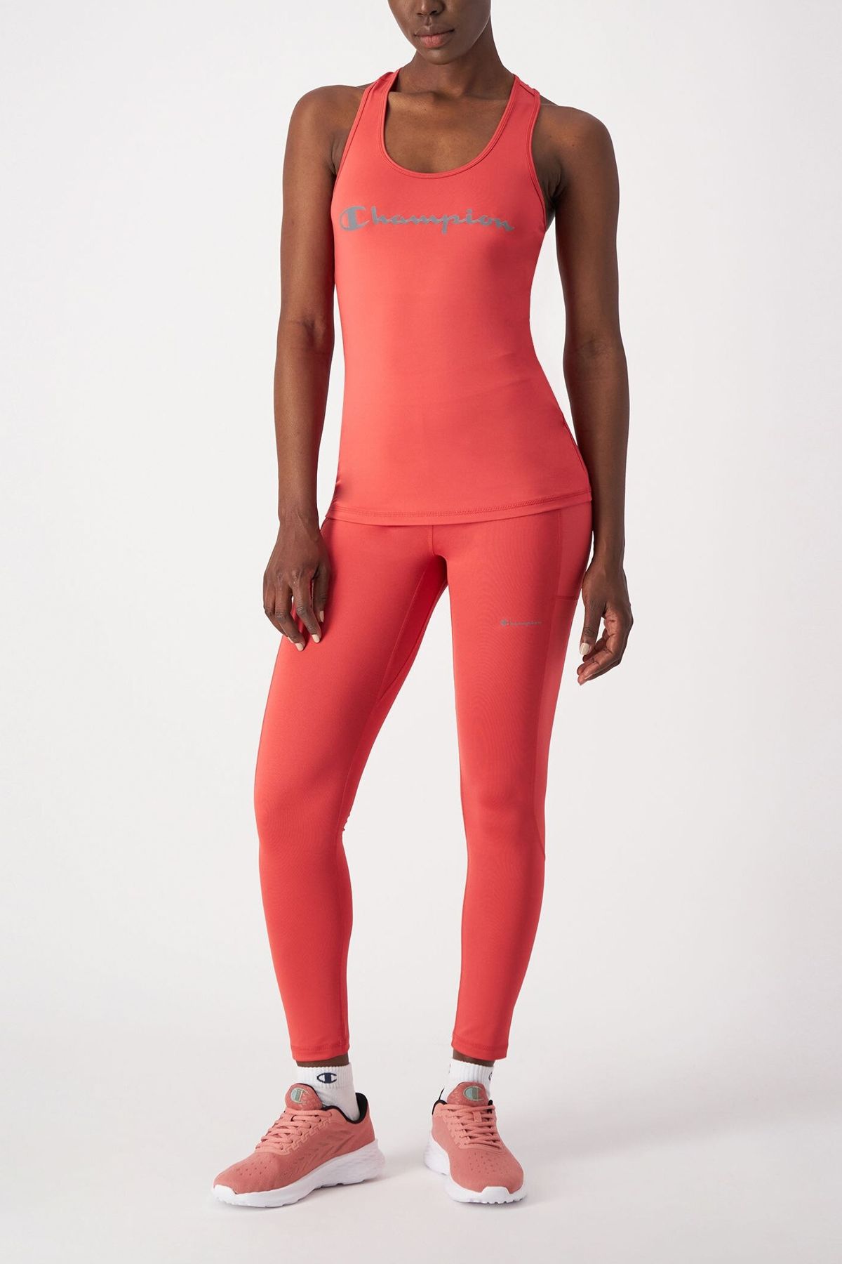 Red champion shop leggings