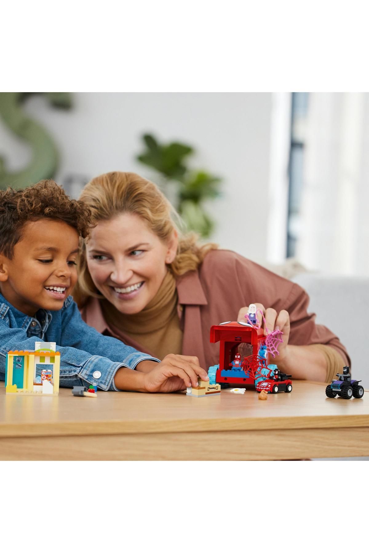 ست ساختنی ® LEGO® Marvel موبایل کارگاه تیم Spidey - اسباب بازی ساختنی برای کودکان 4 سال به بالا (187 قطعه) LEGO