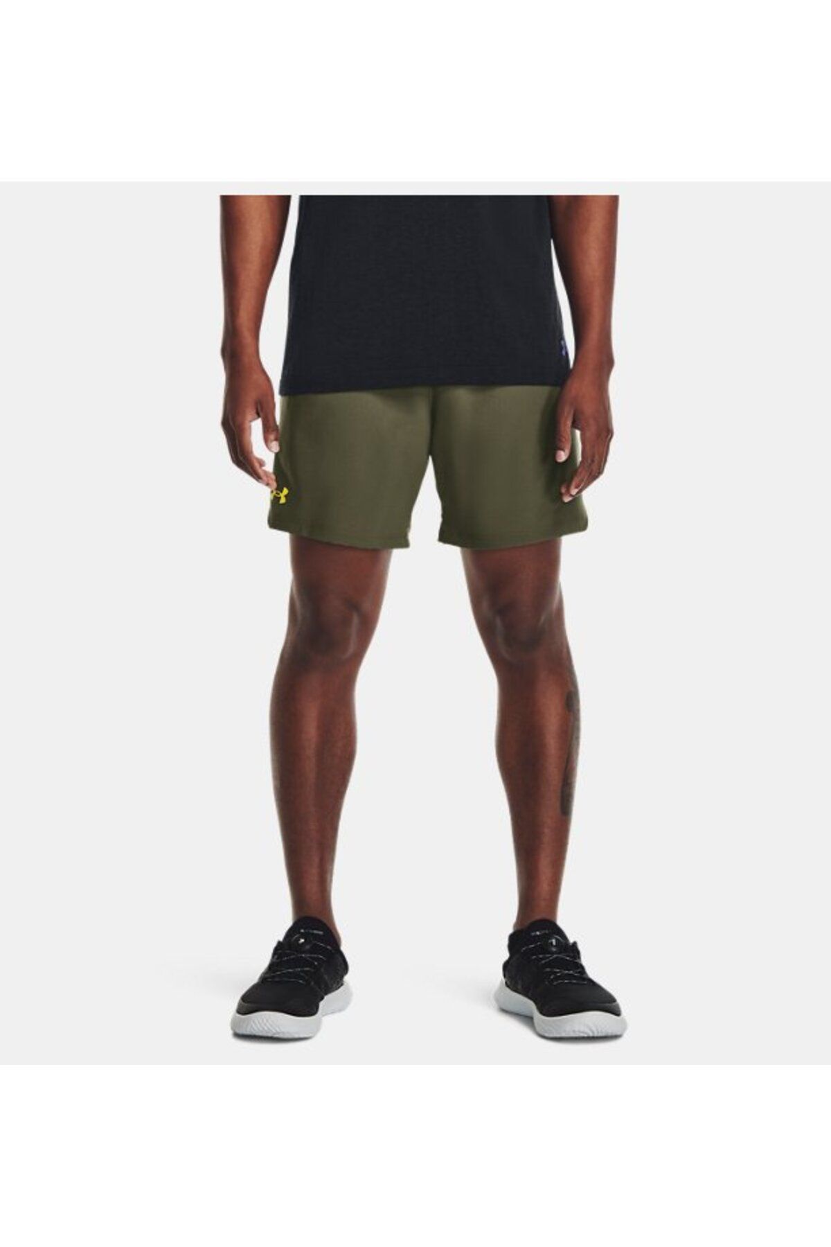 شورت ورزشی سبز مردانه های ناپدید شده بافندگی 6 اینچ 1373718 391 Under Armour