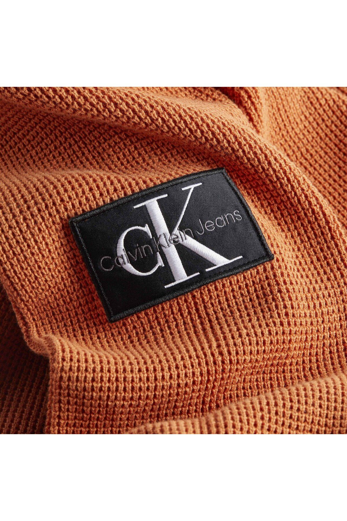 Calvin klein orange sweater deals