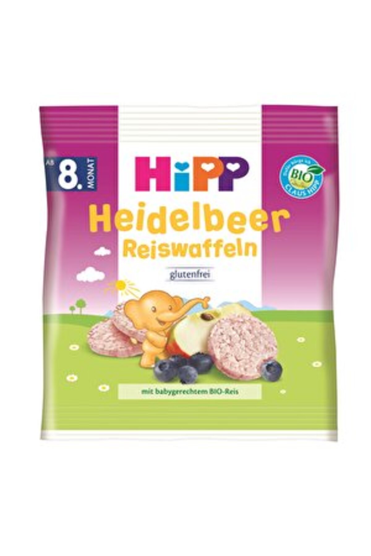 Hipp Yabanmersinli Pirinçli Bebek Gofreti 30 gr ( 5 ADET )