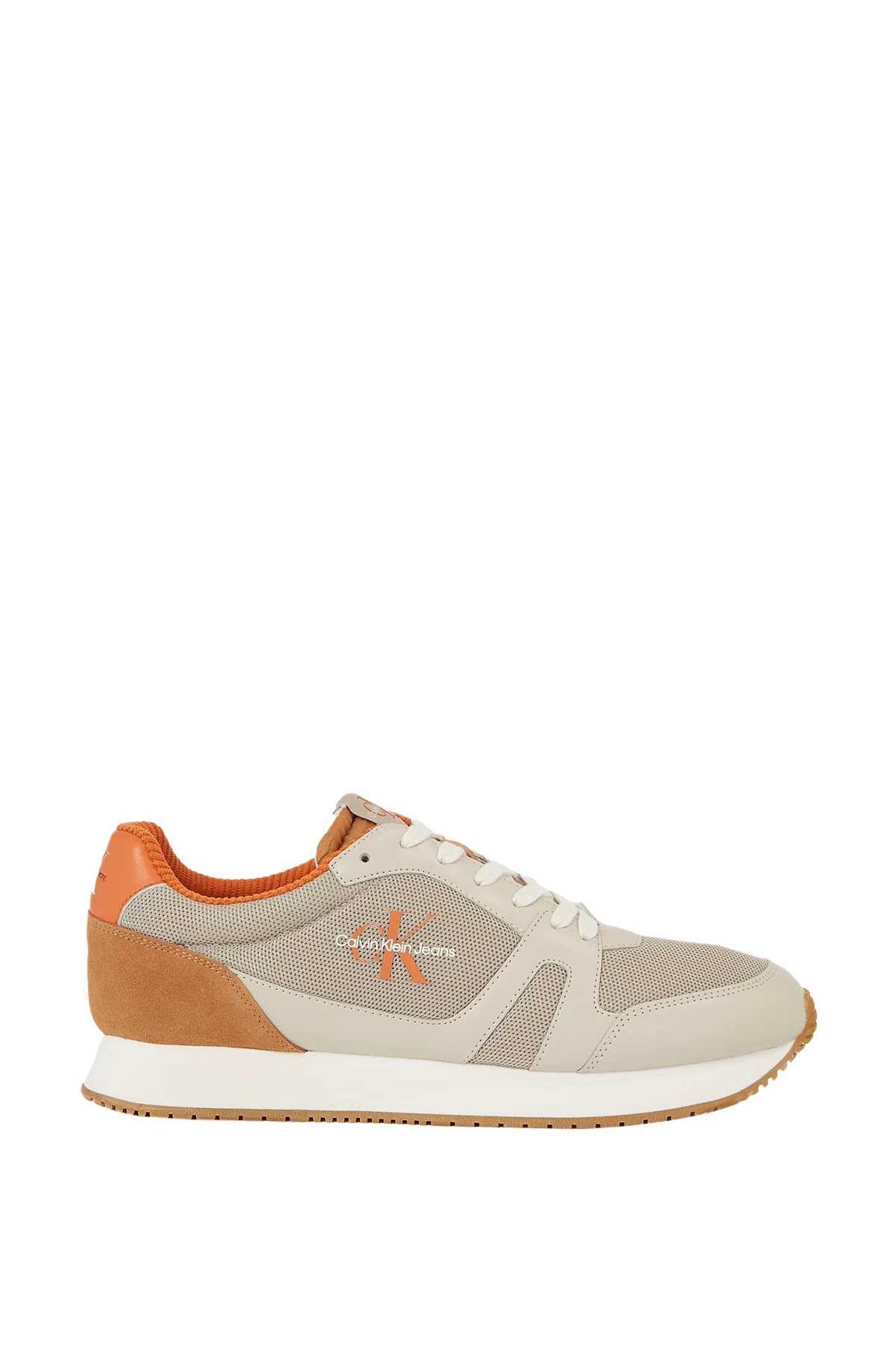 Calvin klein hot sale brown sneakers