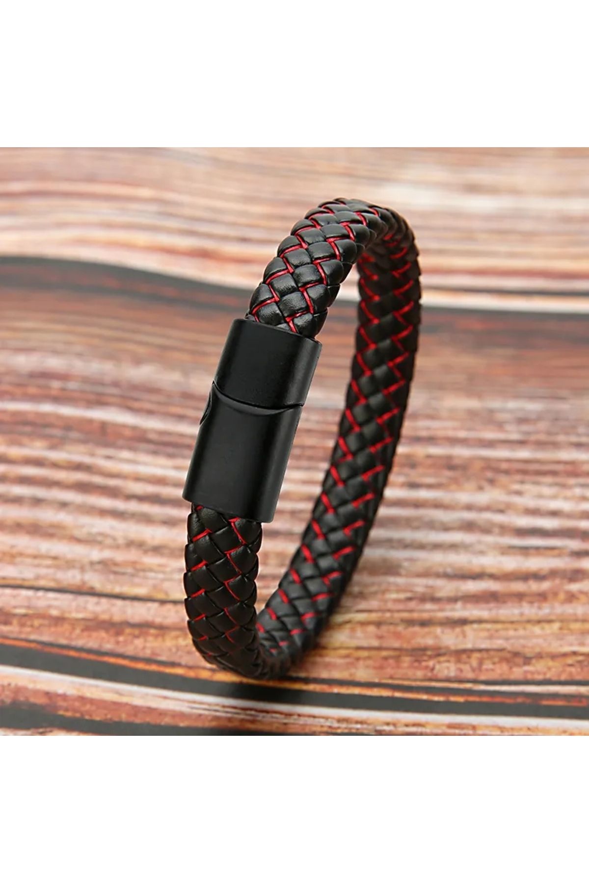 Red and black bracelet deals