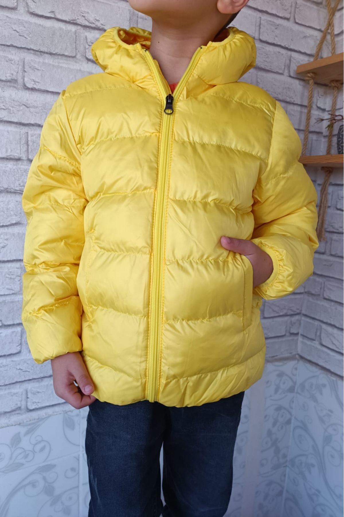 HEM ALL jesika tasarım kapüşonlu içi polarlı mont fotoğrafı 5 (önizleme)