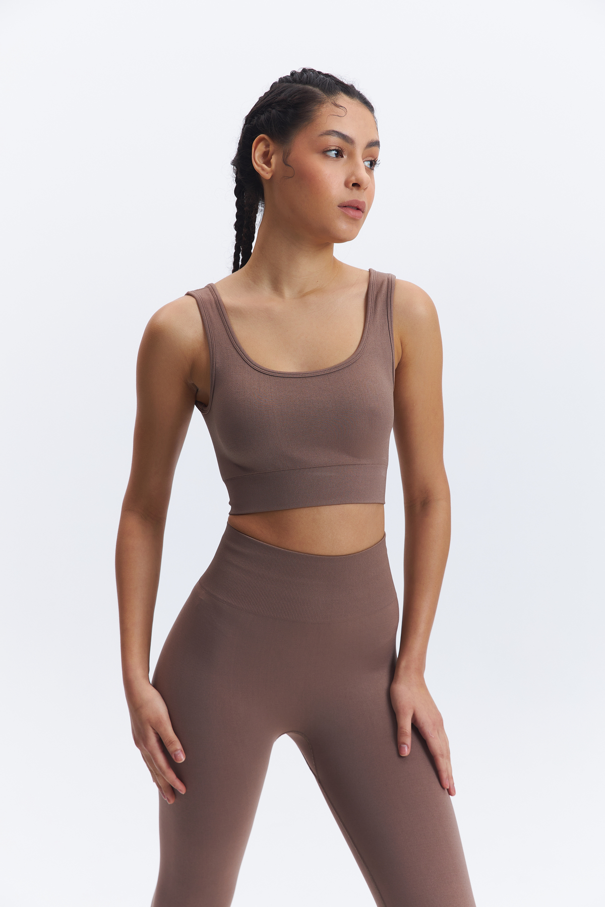 Simple Co. Niyama Seamless Dikişsiz Spor Sütyeni Yoga Büstiyeri görsel 4