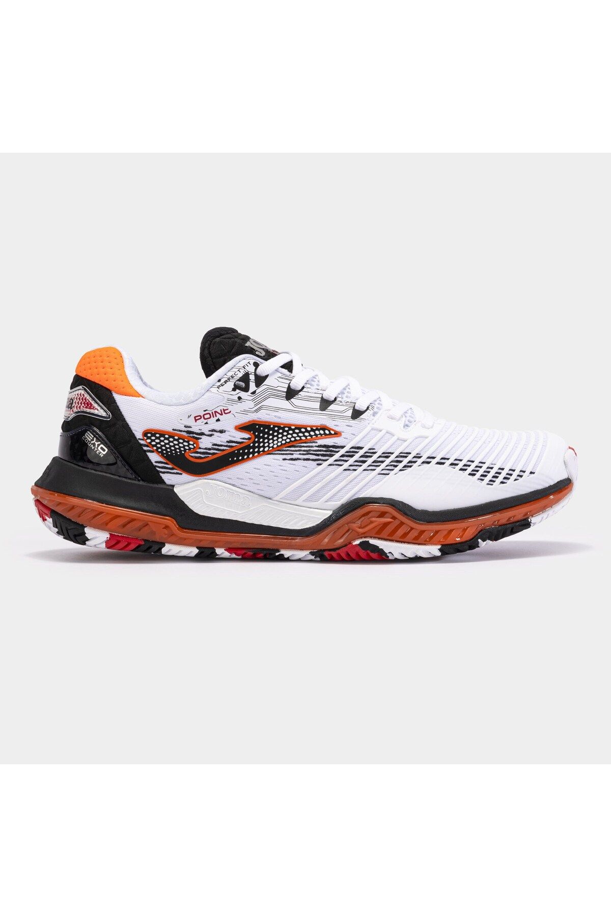 Joma Po nt Men 2342 Wh te Black Orange Erkek Tenis Ayakkab Tpo nw2342ac Fiyat Yorumlar Trendyol