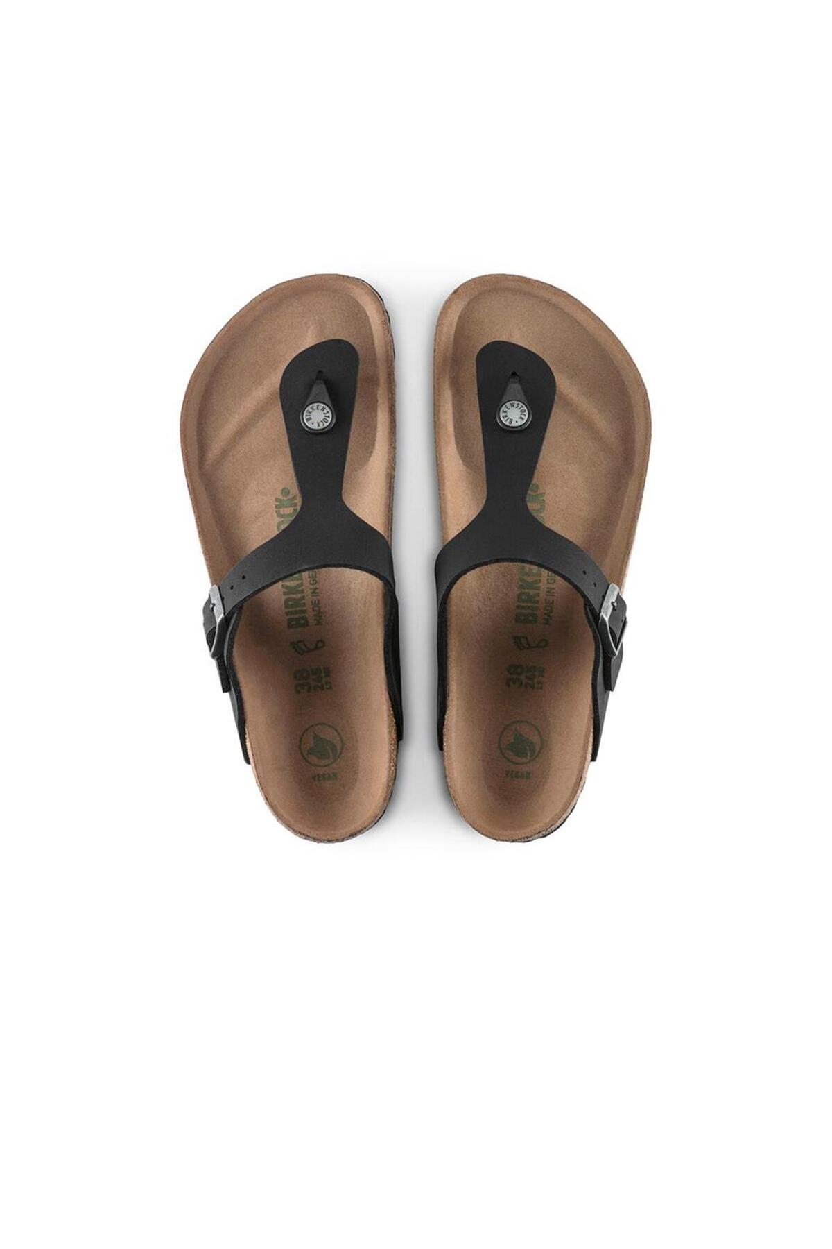 دمپایی بیرکن استاک زنانه اوا مشکی  راسته      لباس خانگی | Birkenstock TYCV0UJ2GN169701322605701 - تصویر 3