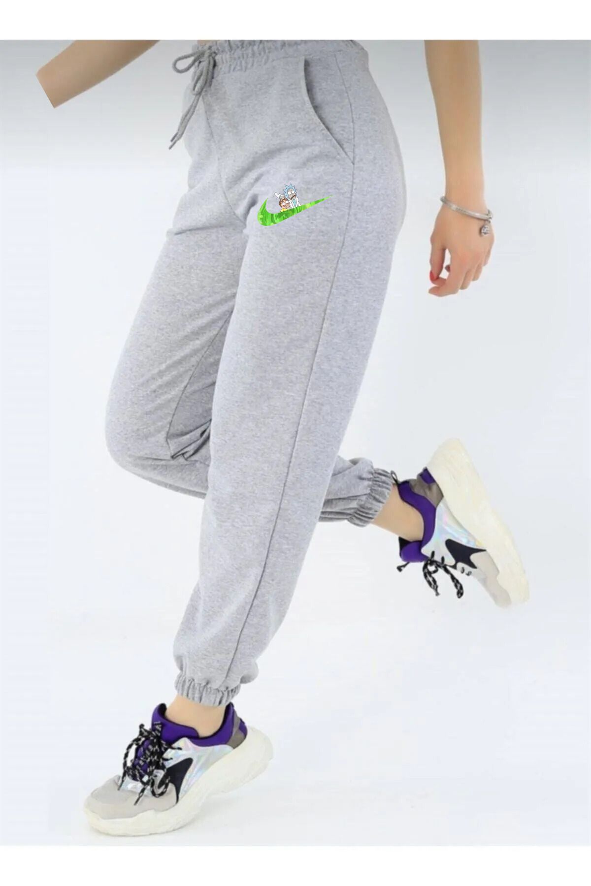 AY MONTANA LUNAVISTA Women s Rick Morty Nike Printed Jogger