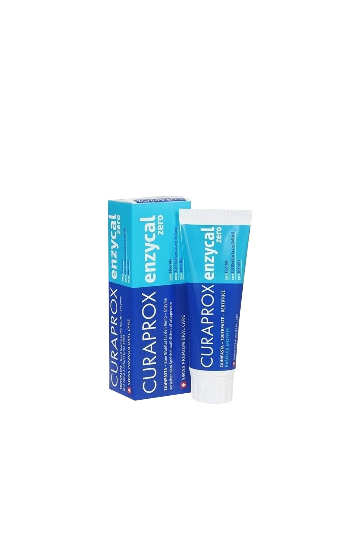 Curaprox-Enzycal Zero Fluoride-Free Toothpaste 75 ml 2-Pack Advantageous Purchase 1