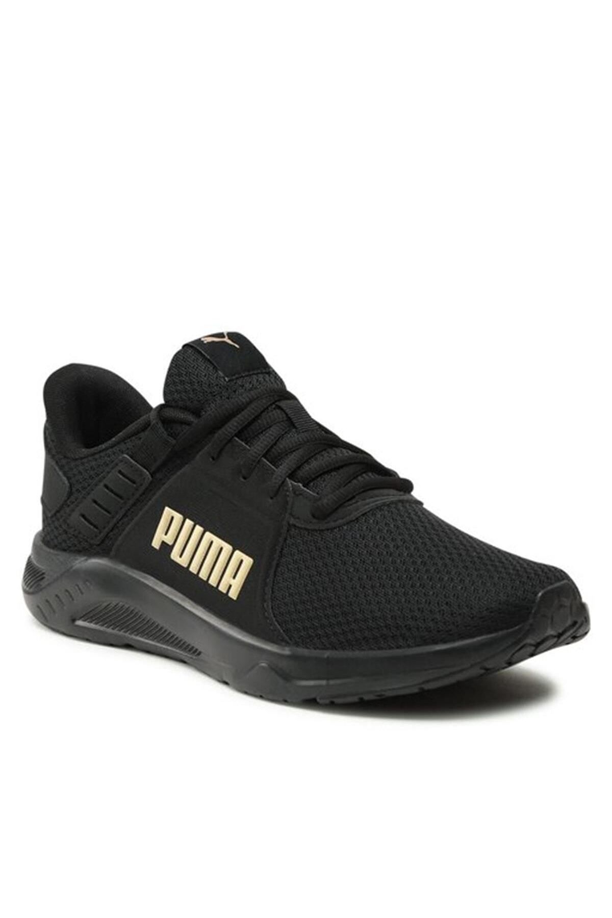 Black puma shoes sales womens heels
