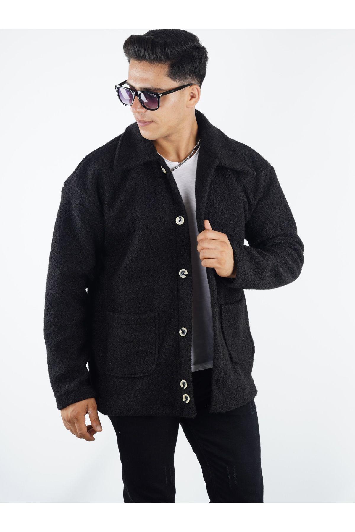 Alpha star Jacket Black Oversize