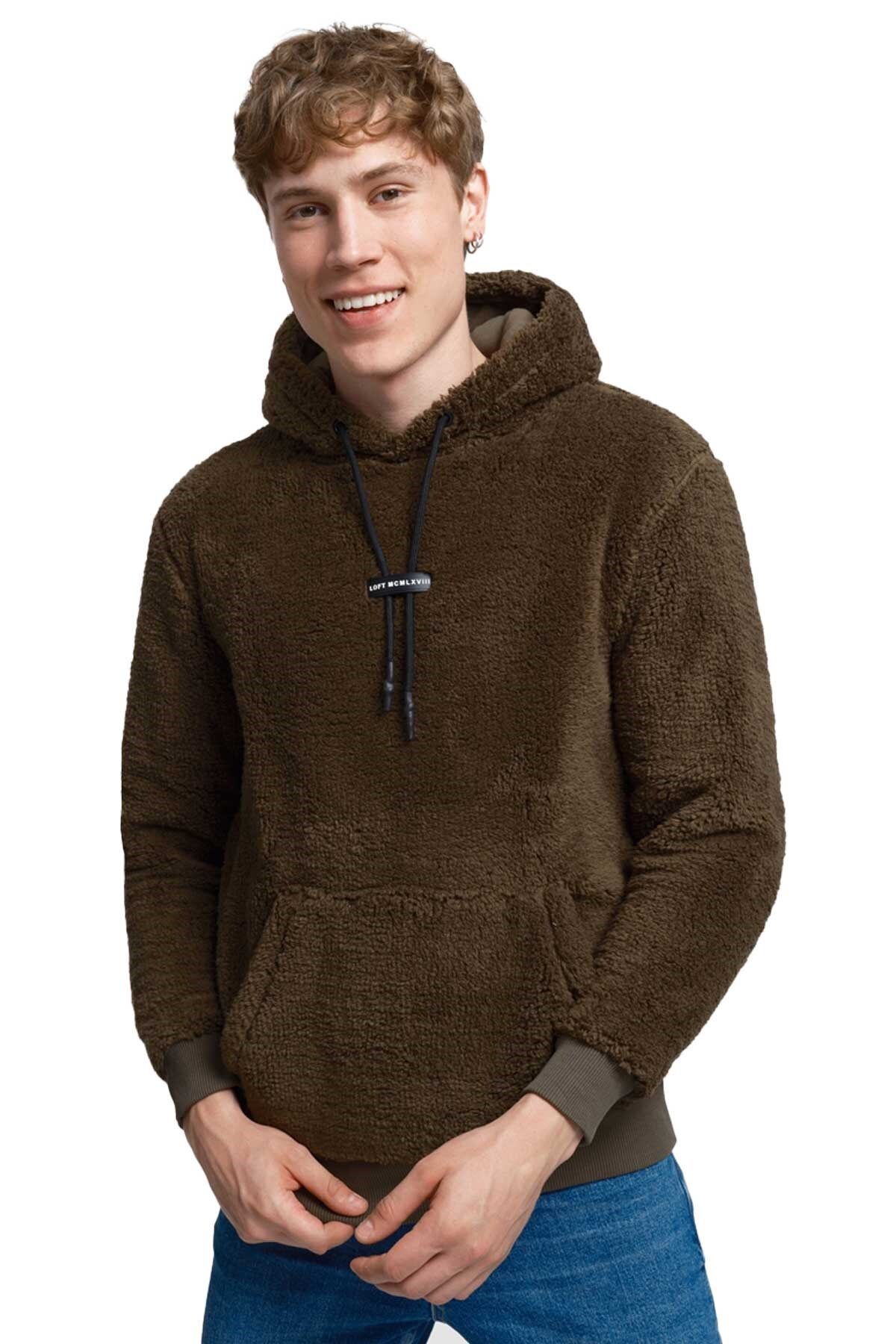 Loft sherpa sweater sales
