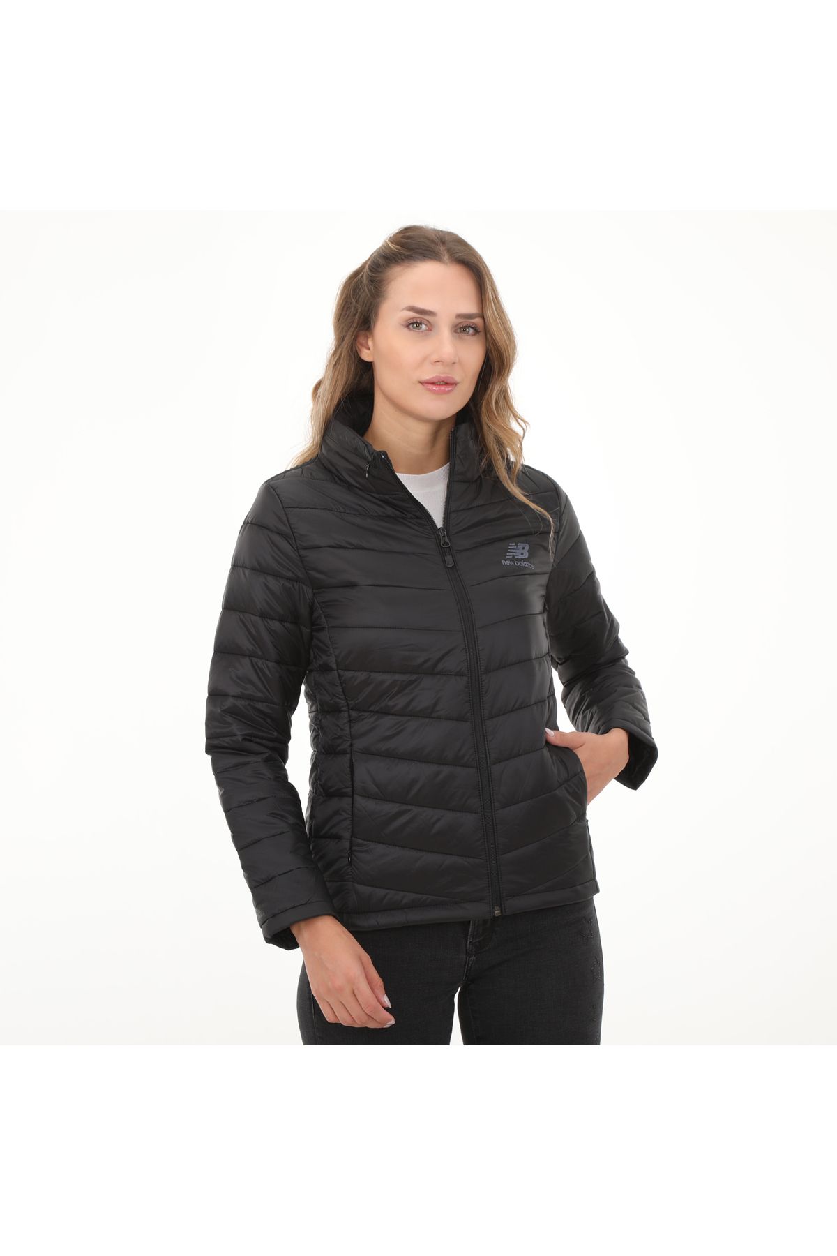 New balance shop black jacket womens