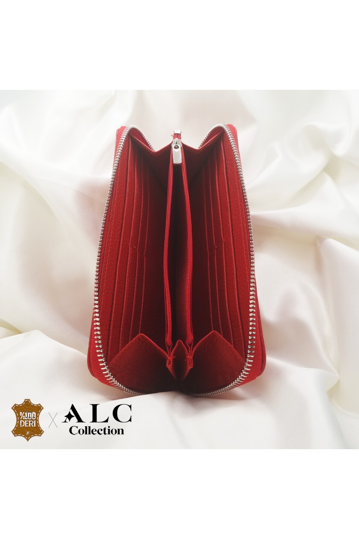 کیف پول مردانه قرمز ALC Collection | ALCC00001 اورجینال - تصویر 6