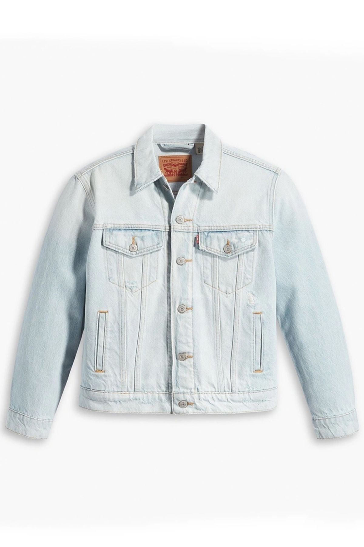 Levi s Cotton Loose Fit Denim Jacket DENIM JACKET 29944 Trendyol