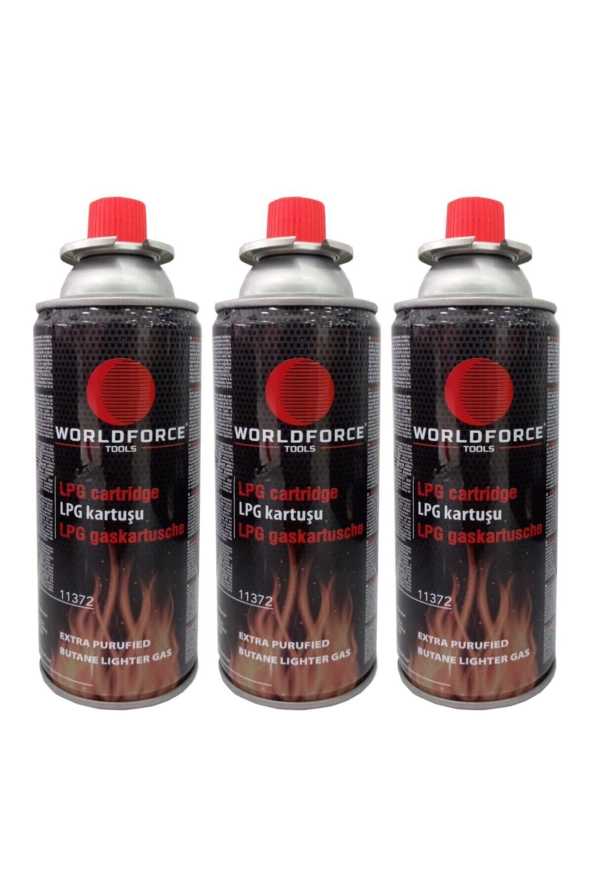 Compatible with Worldforce 3 Pieces 400ml Lpg Cartridge Blow Off Heads