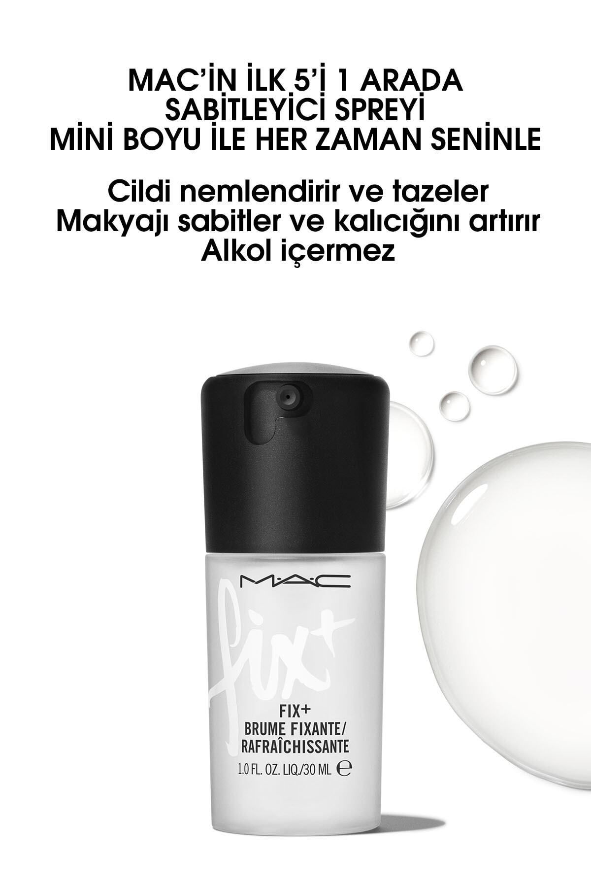 Mac آب‌پاشیدن آرایشی مینی مک‌آپ اصلاح و ثابت کننده Prep Prime Fix Plus