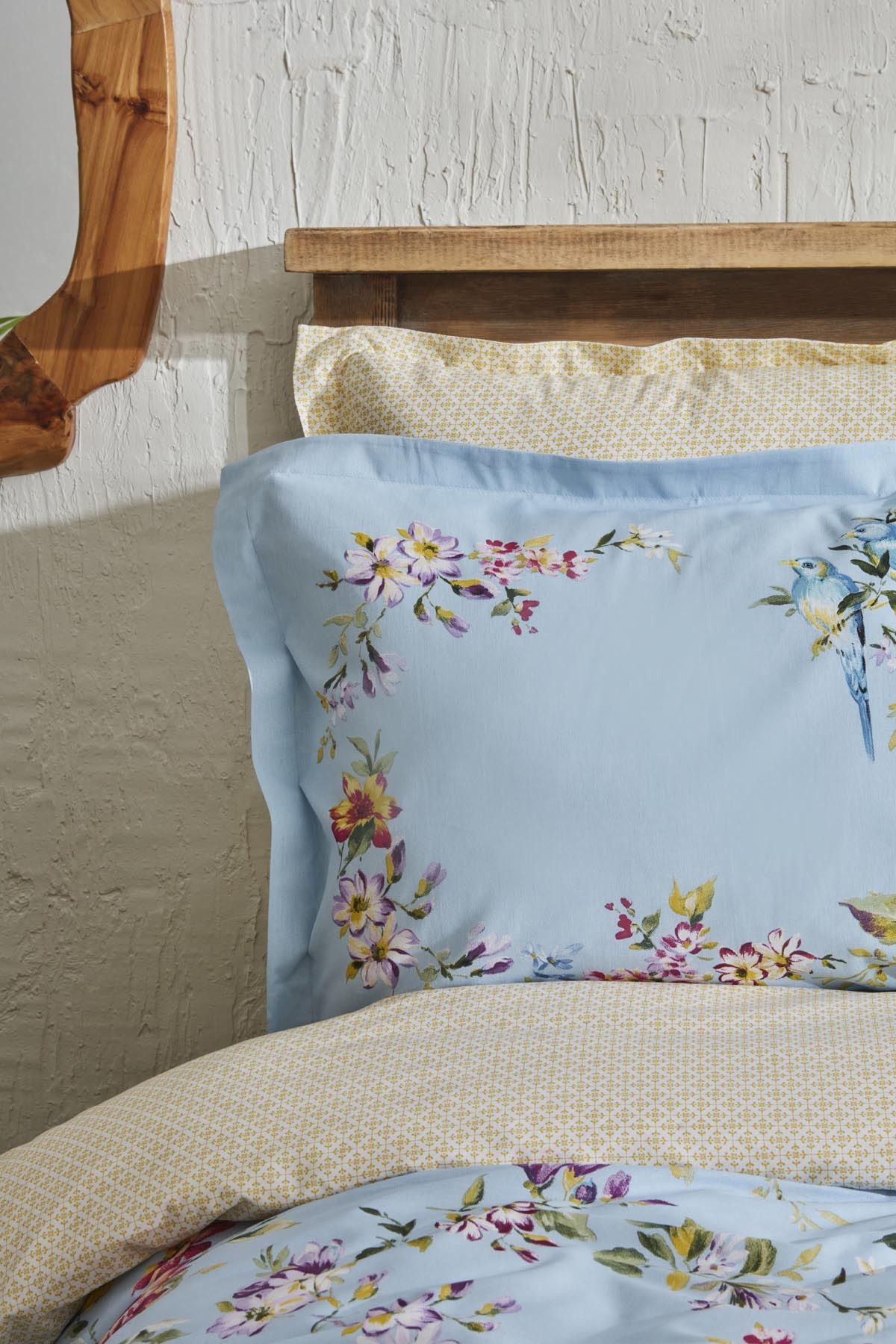 سرویس خواب  آبی Karaca Home | 200.22.05.0022 اورجینال - تصویر 6