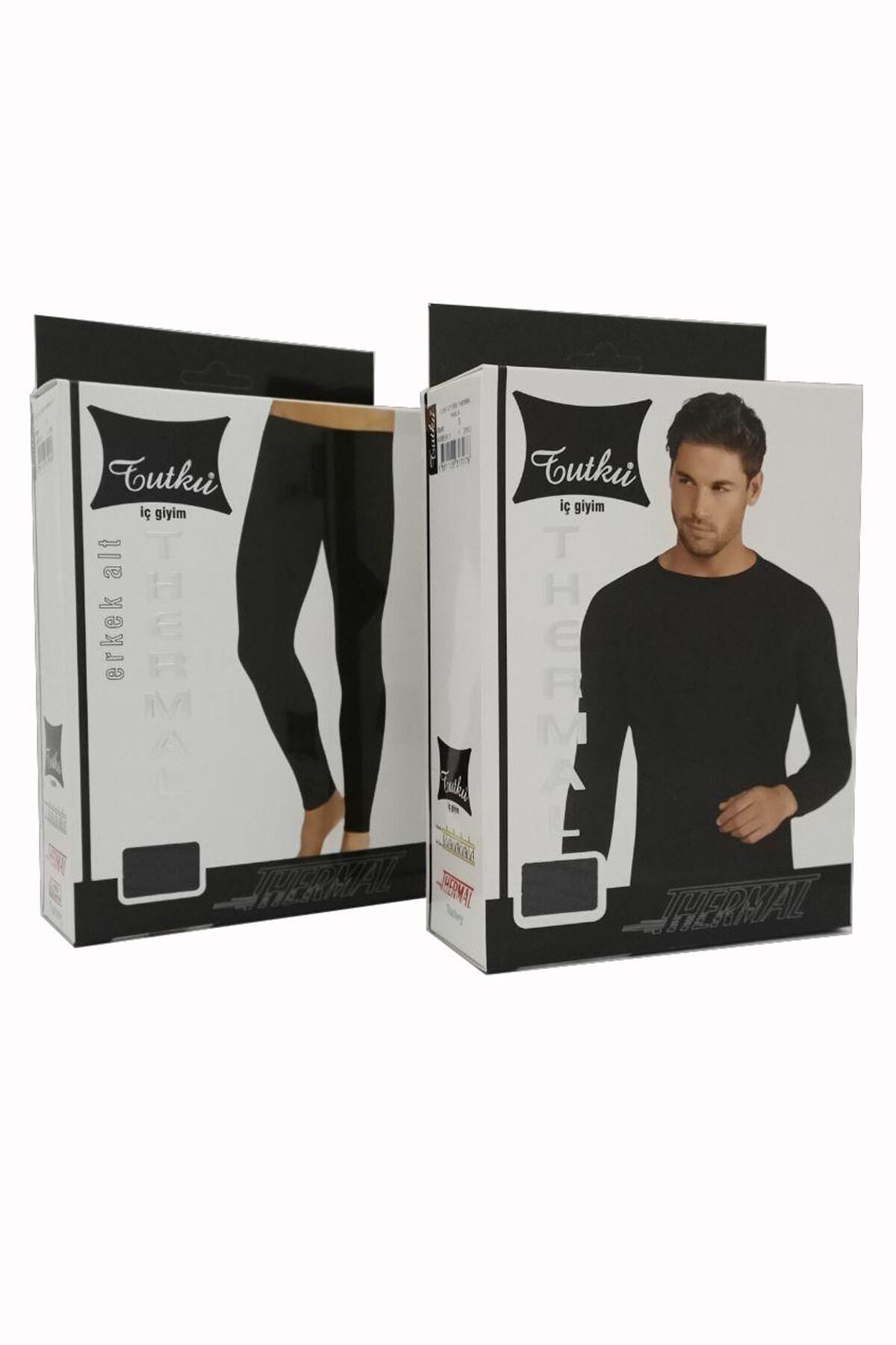 Tutku Thermal Clothing & Underwear - Black - Trendyol