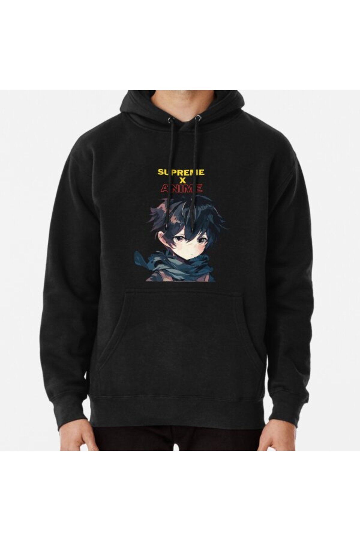 Anime supreme clearance hoodie