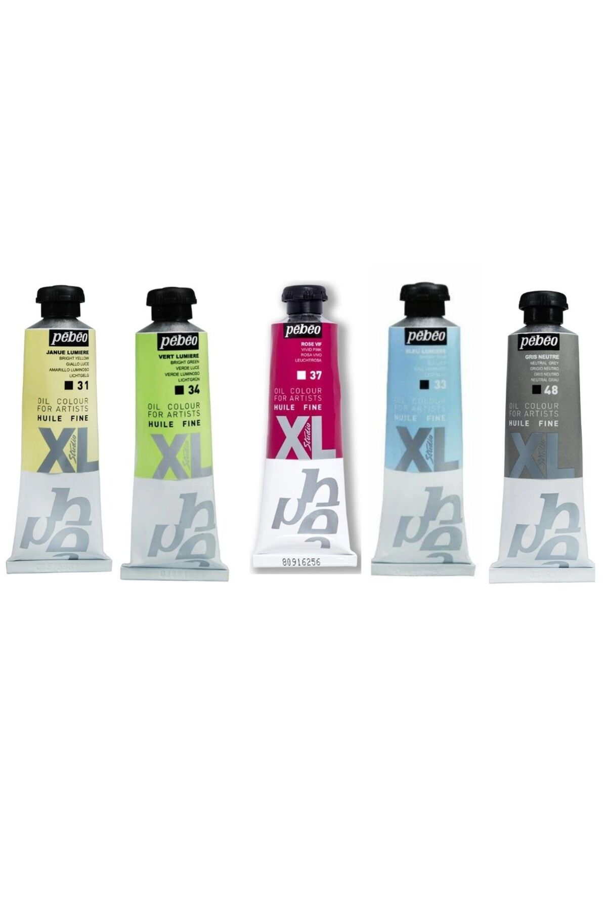 Pebeo XL Yağlı Boya Serisi Pastel Renkler 5'li Paket