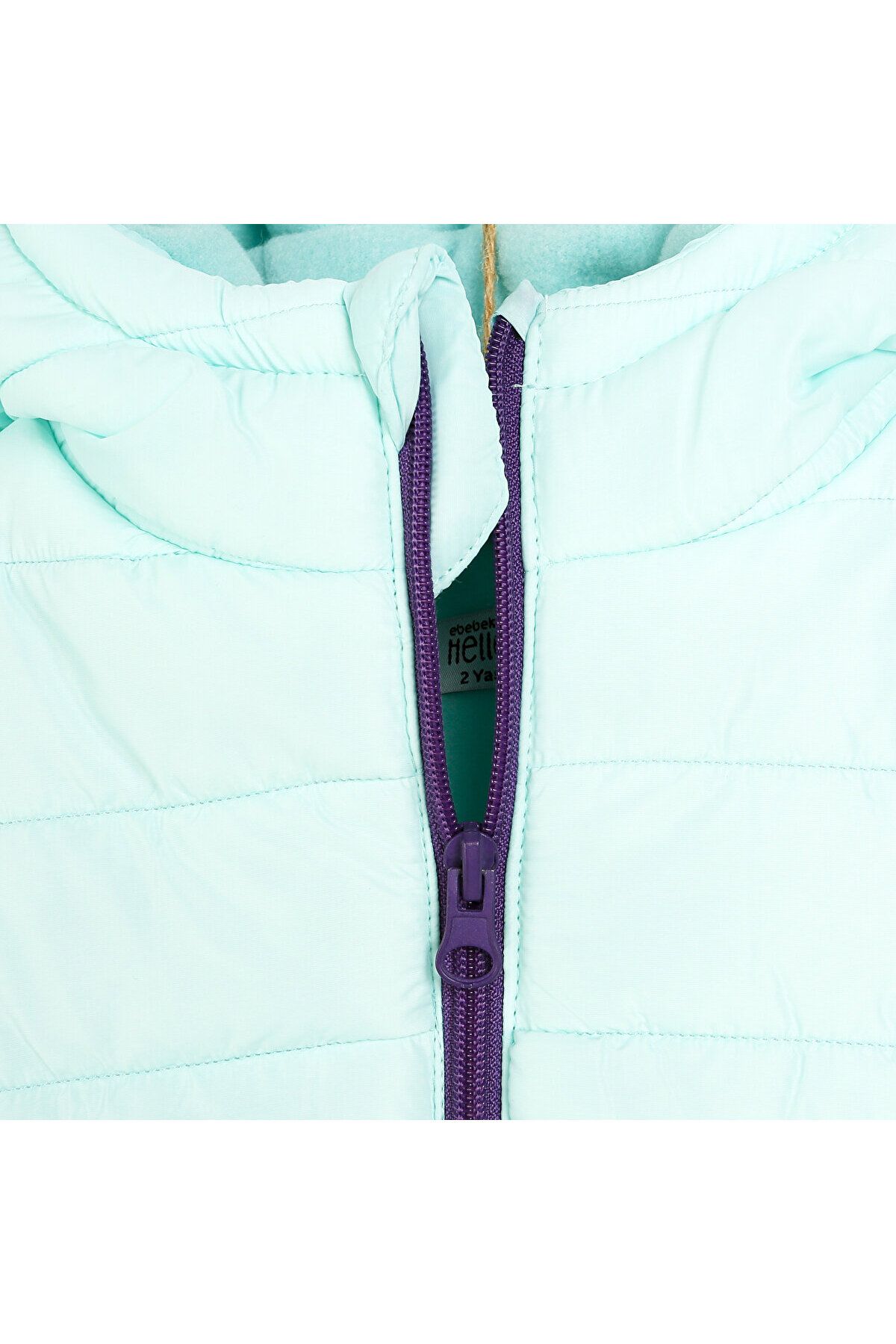 ebebek Hello Baby-HelloBaby Basic Hooded Coat with Ears 3