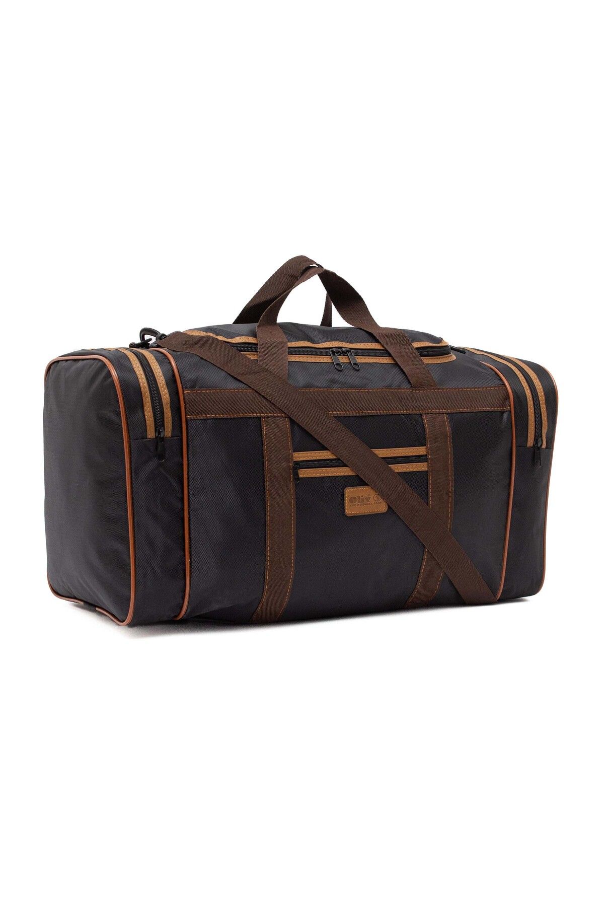 Plain black cheap gym bag