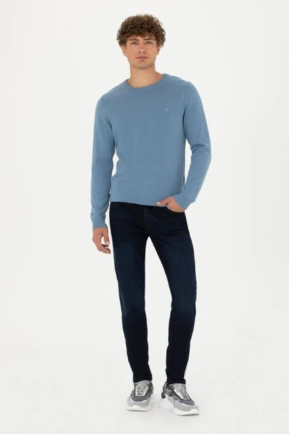 Jeanne pierre best sale crew neck sweater