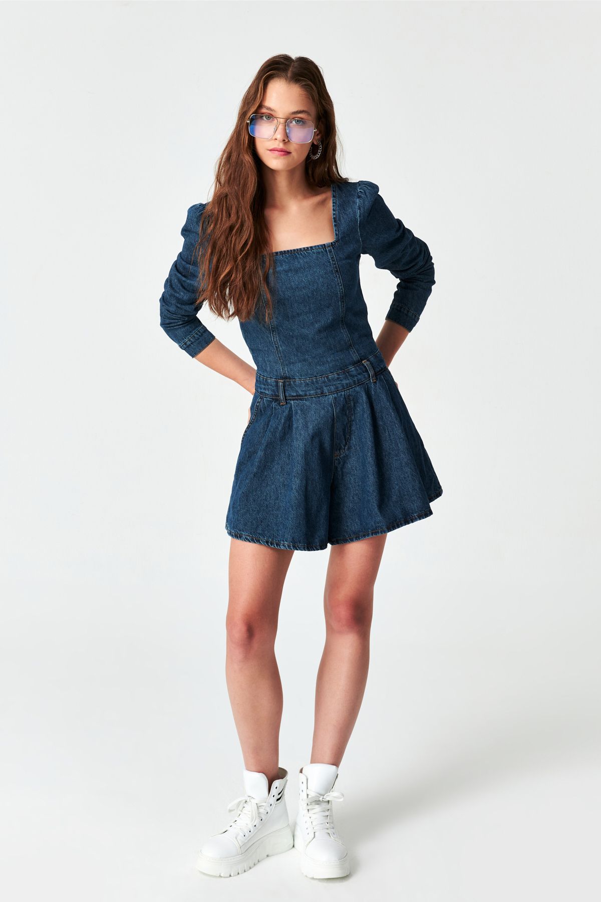 Denim clearance dress shorts