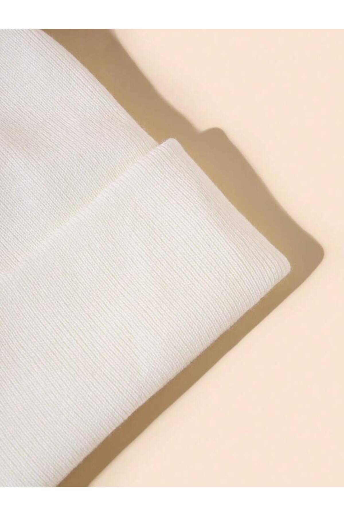 Eke Tekstil  Unisex Katlamalı Kışlık Örme Bere - Görsel 4