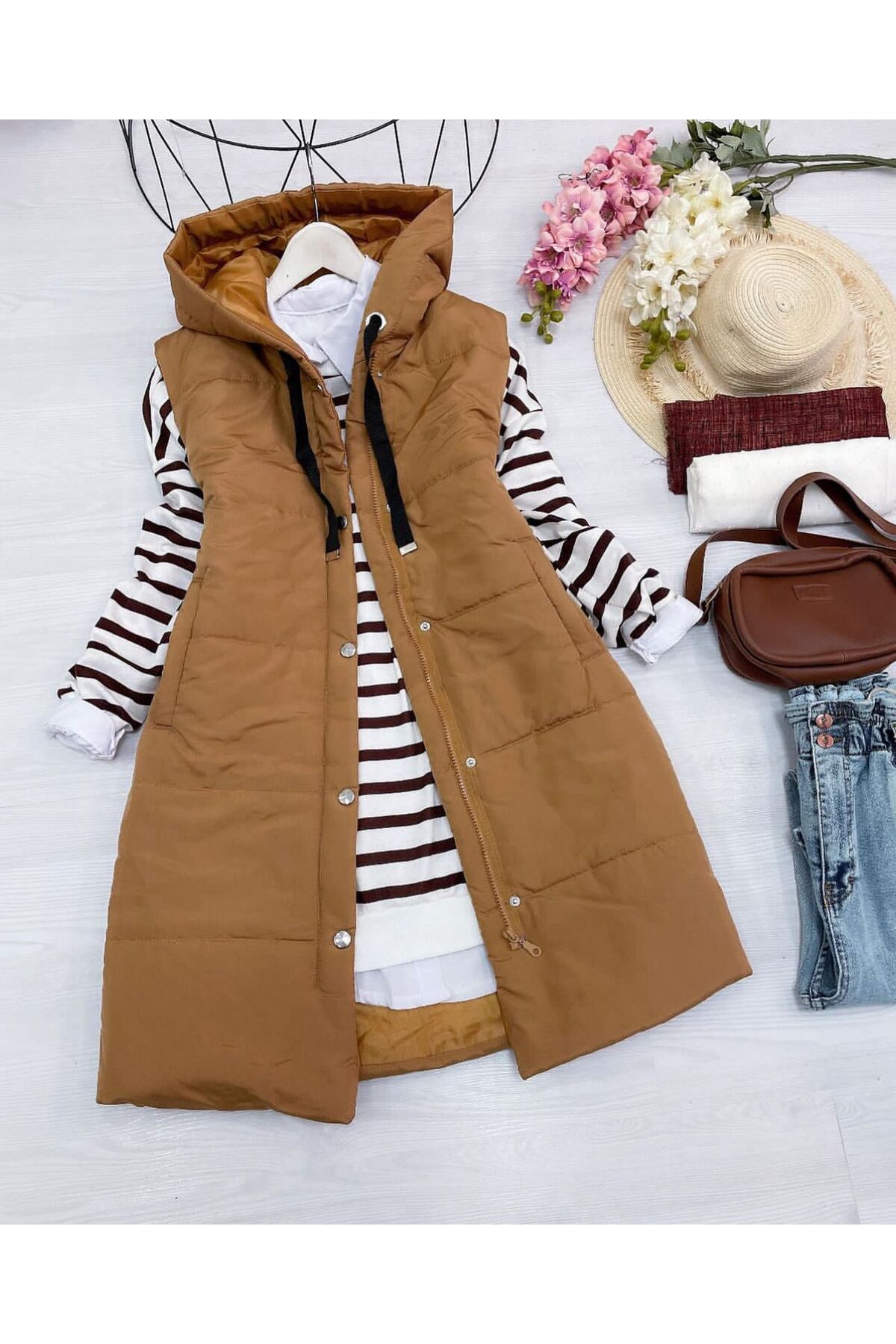 YILMAZBARMAZ KADIN KAPİTONE YELEK